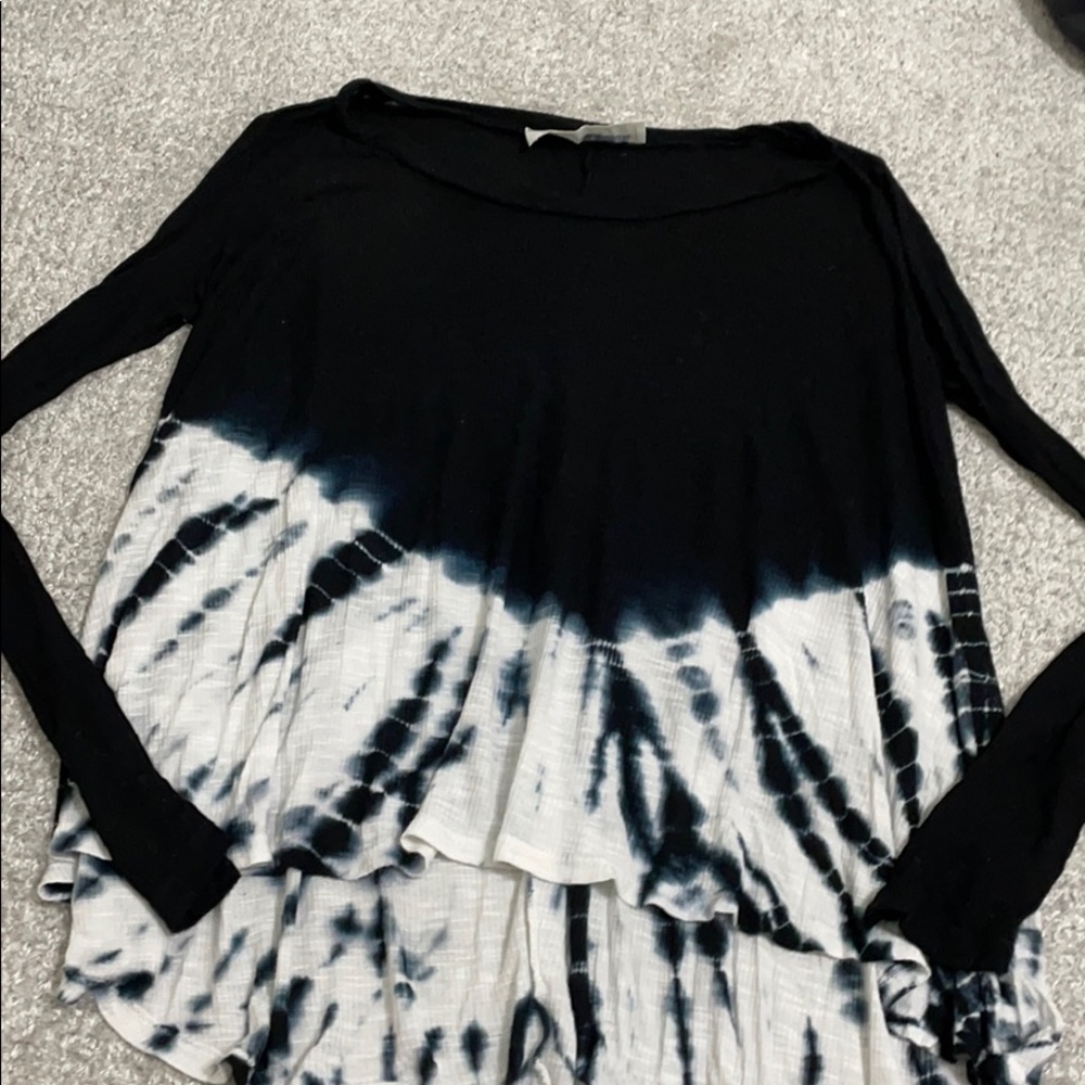 Vintage Havana dip dye tye dye long sleeve